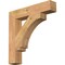 Ekena Millwork Imperial Block Smooth Bracket, Western Red Cedar, 3 1/2"W x 20"D x 20"H BKT04X20X20IMP05SWR - alternate 1
